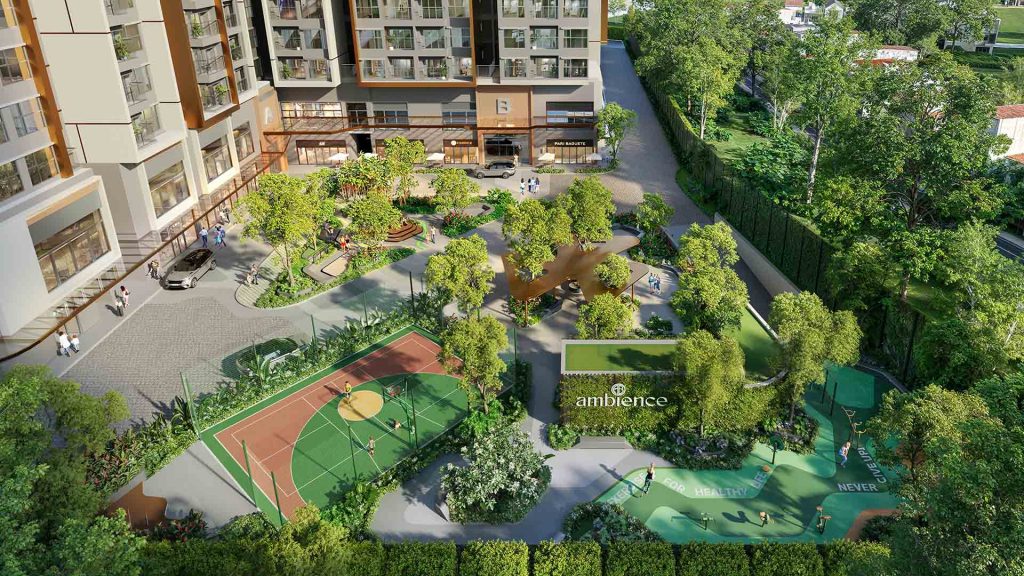 Công viên nội khu Ambience Gamuda Hải Phòng