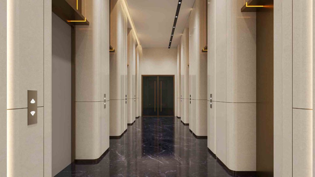 Sảnh thang máy Ambience Gamuda Hải Phòng