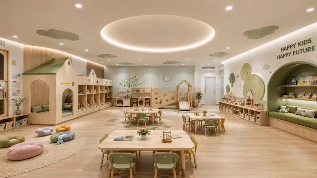 Trường mầm non tại tầng 2-3 tiện ích Ambience Gamuda Hải Phòng