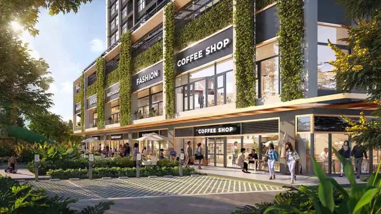 Khối đế thương mại tại dự án Ambience Hải Phòng