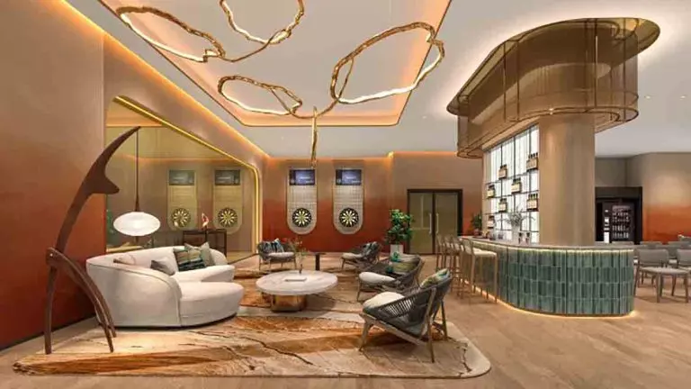 Sảnh Lounge tiếp khách sang trọng tại Ambience Hải Phòng