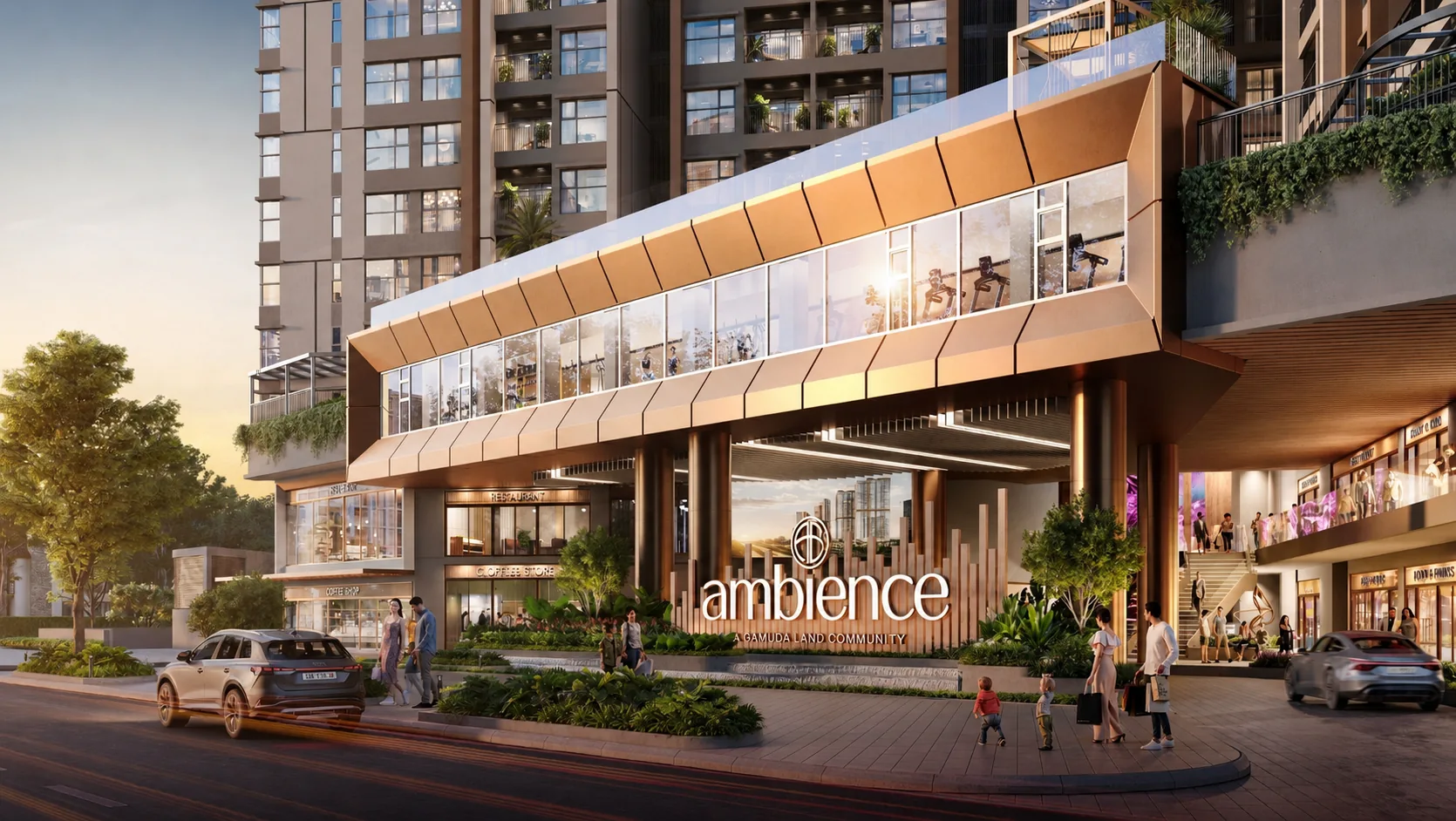 Sảnh thương mại Ambience Hải Phòng